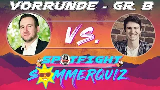 UNFAIRER VORTEIL!?🤨 Herr Floeter vs Tobi - VORRUNDE (Gr. B) 🌞 Spotfight Sommerquiz