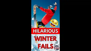 #shorts Funny Video Fails People Falling |Skiing Fails Winter Dashcam Cars Sliding On Ice