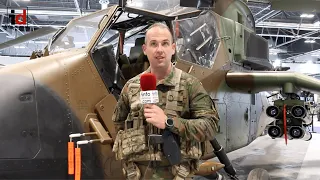 Entrevista a piloto instructor de helicóptero Tigre. "Destaca su maniobrabilidad" | FEINDEF 2021