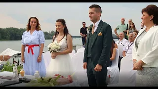 Evelin és Roland esküvője