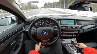 BMW F10 LCI 520d xDrive 2014 POV Drive 4K