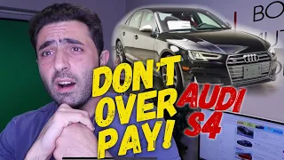 Negotiating a PERFECT AUDI S4 Deal - Lease or Purchase! (MA Car Broker)