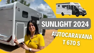 SUNLIGHT 2024 | Nueva perfilada en 7 METROS Sunlight T 670 S