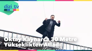 @BenBuCihanaTV oyuncusu Oktay Kaynarca dizi için 30 metre yükseklikten atladı! - Dizi TV 822. Bölüm