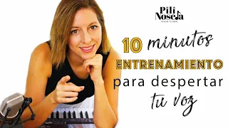 10 minutos de ENTRENAMIENTO para CALENTAR tu VOZ!