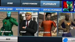 New Superhero power spider  2 parody Games