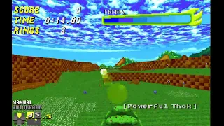 Sonic Robo Blast 2 Greenflower 1 thick in 14.97 as Almost Super Sonic