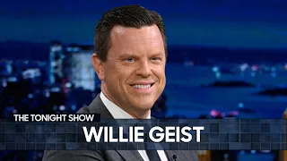 Willie Geist Gave Michael J. Fox a Big Sweaty Hug While Running the New York Marathon | Tonight Show