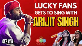 Lucky fans sing along with Arijit Singh | Dubai 2023 - PME Entertainment | #arijitsingh #arijitians