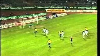 1996 December 3 Karlsruhe Germany 0 Brondby Denmark 5 UEFA Cup