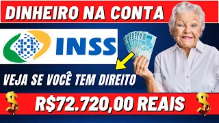 INSS pagará mais de 72 MIL reais para 81 MIL beneficiários | Entenda quem tem direito a receber