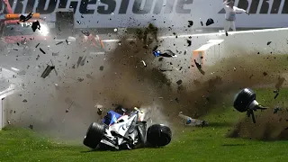 Top Open Wheel Crashes With Highest G-Force | No Fatal