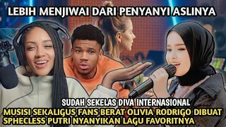 MERINDING‼️MUSISI SEKALIGUS FANS BERAT OLIVIA RODRIGO DIBUAT SPEECHLESS | Putri Ariani Reaction