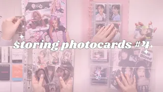 ☆ storing photocards #4 (aespa, le sserafim, enhypen and more) ☆