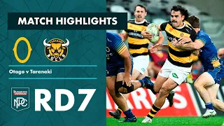 RD 7 HIGHLIGHTS: Otago v Taranaki (Bunnings NPC 2023)