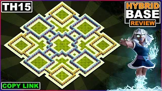 NEW TH15 Base 2022 | COC TH15 Hybrid/Farming/Trophy base Copy link | Clash of Clans