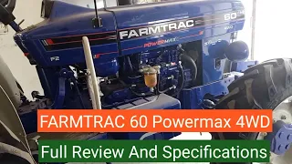 Farmtrac 60 Powermax 4WD Full Review And Specifications