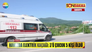 Havuzda elektrik kaçağı: 3'ü çocuk 5 kişi öldü