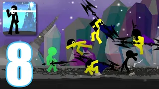 Stickman The Flash - Gameplay Walkthrough Part 8 - All Bos (IOS, Android)