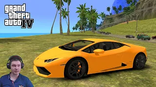 Lamborghini Huracan в GTA 4. Итальянка на острове