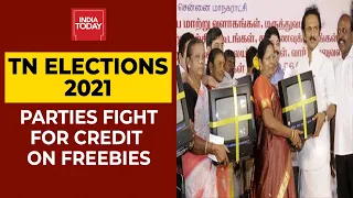 TN Poll Promises| Massive Welfare Windfall, Freebies Fly In Tamil Nadu Ahead Of Elections