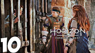 Horizon Forbidden West Запретный Запад PS5 4k 60fps Прохождение. Часть 10 (Свет Пустоши. Преграда)