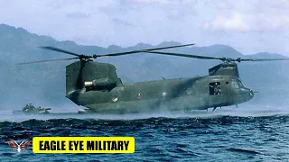 "Massive Delivery" U.S. CH-47 Chinook Lands on Water During Special Forces Operations