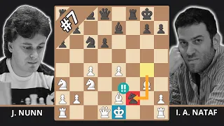 The Perfect f2 Attack In Chess - Top 10 Of The 1990s - Nunn Vs. Nataf, 1999