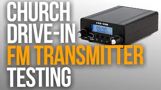 SIGNSTEK FM TRANSMITTER | How To Run A Church Drive-In