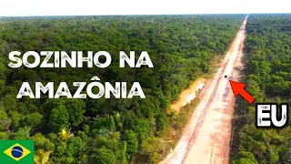 ATRAVESSEI a FLORESTA AMAZÔNIA SOZINHO de MOTO - MARABÁ a UIRAMUTÃ