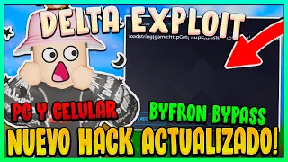 [NUEVO] HACK / EXPLOIT PARA ROBLOX | DELTA | BYFRON BYPASS | INDETECTABLE PARA PC Y CELULAR