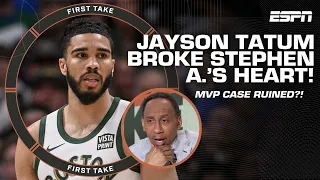 Jayson Tatum left Stephen A. ‘heartbroken’ after struggles in Celtics’ loss to Denver 💔 | First Take