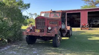 1943 Federal 606D Backing Into Garage 3 29 2024