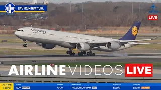 🔴LIVE JFK PLANE SPOTTING: Watch Arrivals and Departures!