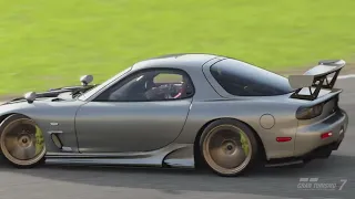 Gran Turismo 7 Drift - Mazda FD RX7 Tsukuba circuit