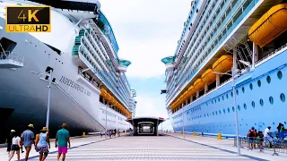 Nassau Bahamas Cruise Port Walk - 4K