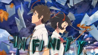 Infinity - Your Name Edit | AMV Typography After Effect [ 4K ] + (Project File)