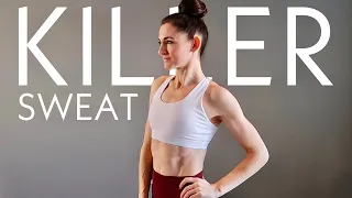 *THIS* Killer Workout Torches Calories — About 500 in 45 Minutes (Sweaty & Military Fun)