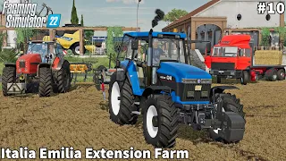 New Iveco Truck, Soil Preparation & Selling Straw Bales │Italia Emilia│FS 22│Timelapse#10