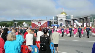パレードのロシア国歌2017 Russian anthem of the parade Российский национальный гимн парада «Сахалин»
