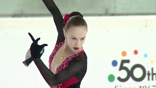 Anita ÖSTLUND SWE Ladies Short Program EGNA-NEUMARKT 2017