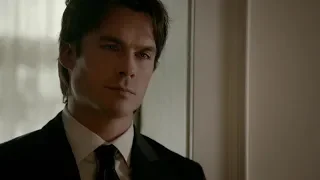 The Vampire Diaries 8x09 Elena and Damon memories, fights Sybil and talks to Caroline