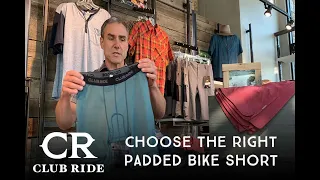 Men's Padded Bike Short Comparison | Club Ride Apparel