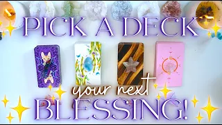 Your Next BLESSING! 🥹🎁✨ Pick a Card Tarot Reading