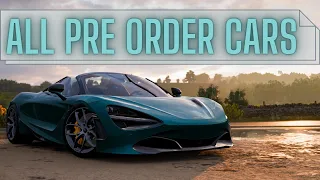 FORZA HORIZON 4 ALL PRE ORDER CARS AND HOW TO GET THEM FOR FREE (*2021 UPDATED*)