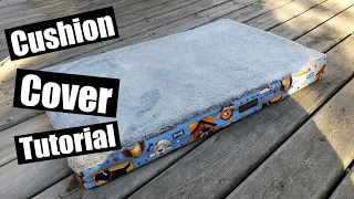 Pet bed sewing tutorial with Removable cover