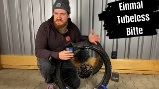 5 Minuten - Mountainbike auf Tubeless Umrüsten