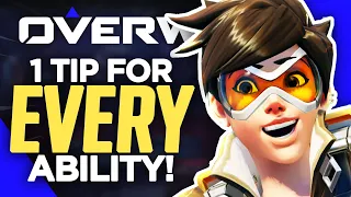 1 ADVANCED Tip for EVERY Hero Ability in Overwatch!