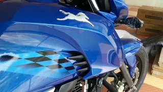 2018 TVS APACHE RTR 160 4V | BLUE