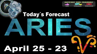 Daily Horoscope ARIES April 25, 2023 - Today's Horoscope